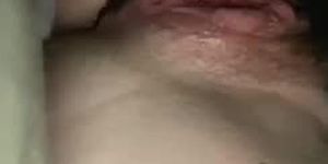 Soaking wet pussy can’t stop cumming