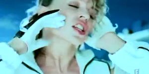Kylie Minogue Sexy Scene  in Sexiest Rock Stars