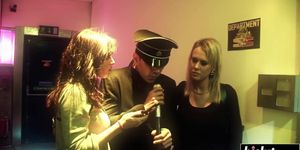 Officer penetrates who cock hungry babes