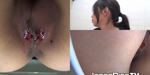 JAPAN PISS TV - Japanese amateur filmed during pissing session