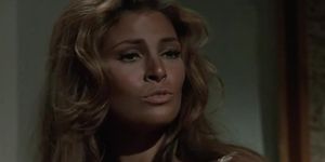 Raquel Welch in first mainstream interracial sex scene (from "100  Rifles", 1969) - Tnaflix.com