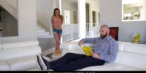 Familystrokes - Perfect Teen Stepdaughter Teases Stepdad'S Big Cock (Athena Faris, Stirling Cooper)