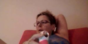 Austrian Mature Slut on Skype (amateur )