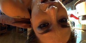 Hardcore Deepthroat Blowjob With Big Dildos - video 1