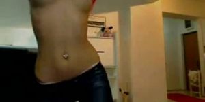 Hot young teen webcam Striptease Masturbation