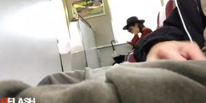 Japanese girl on train