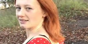 Alana Smith Flashing - British teen pussy in the park