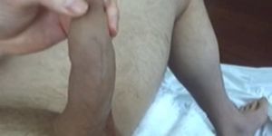 Soft to Hard Uncut Long Foreskin On Cam