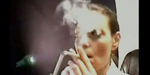 Gina smoking 3 120's