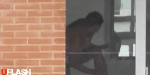 Voyeur - Catches Girl Right Out of the Shower!!