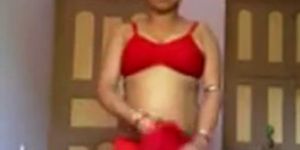 Hot Indian girl in nighty stripping