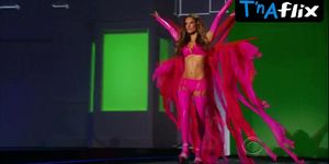 Alessandra Ambrosio Underwear Scene  in The Victoria'S Secret Fashion Show 2009