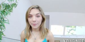 Teen bitch loves handjobs a lot - video 27