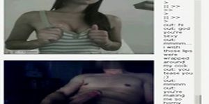 sexy pierced tits tease on chatroulette