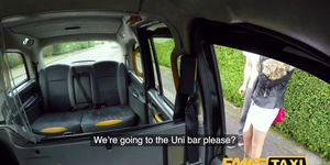 Fake Taxi Drivers big cock sucked and bf fucked with facial finish (Clarke Kent)