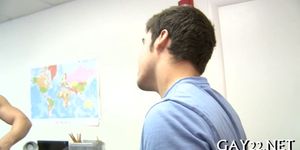 College boy takes first cock - video 38