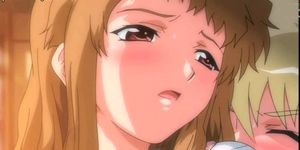 Charming anime chick loving penis