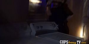 Young rapper gets arrested by horny cops that want to fuck him just for his massive black cock