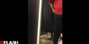 Fitting room beauty spying on me