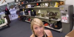 Pigtailed amateur cocksucks pawnbroker pov