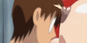 Skilful anime babe rides hard pecker - video 1