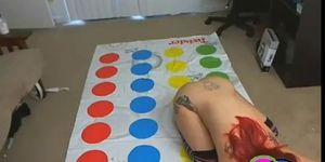 MILF The Teen and Pussy Play Naked Twister