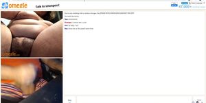Omegle 3 - Blonde girl with nice boobs makes me cum