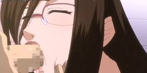 Appealing hentai tasting long dick - video 1