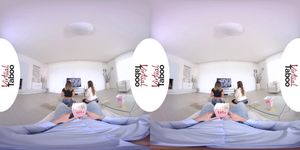 Virtual Taboo - Stunning Teen Enjoys Huge Cock Rather Than Playing Games