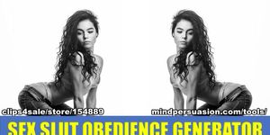Sex Slut Obedience Generator - Program Your Deep Mind To Dominate Women And Get Easy Sex
