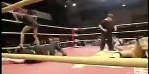 ECW wrestler grabs pussy