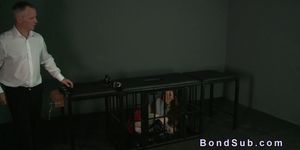 Busty slave anal banged (Samantha Bentley)