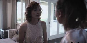 Intense orgasms and lesbian action at its finest (Casey Calvert, Eliza Jane, Elena Koshka)
