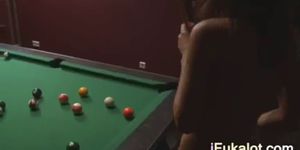 ivana sexing on pool table