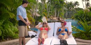 Brazzers - Milfs Like it Big - Milfs On Vacation Part 2 scene starring Anna Bell Peaks (Annabelle )