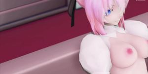 MMD Luka And Haku~~Happy Toy Day?(Yuri) (Tentacles) (Submitted by B-anana)