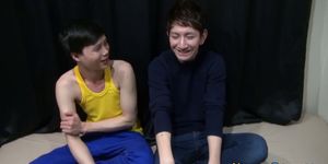 GAY ASIAN NETWORK - Asian twinks dick stroked