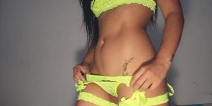 Sexy girl has an amazing body