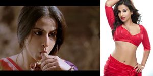 Bollywood Actress Vidya Balan Suck