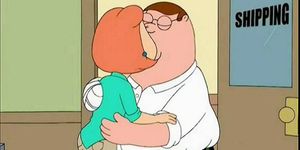 DRAWN HENTAI - Family Guy Hentai - Sex in office