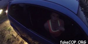 Fake cop finally manages to cum - video 2