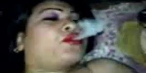 Asian BBW Whore Smoke While She Get Fuck - video 1