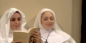 Voluptuous nuns in a moment of madness