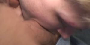 Aged Blonde Crack Whore Fucked And Cumshot On Titties
