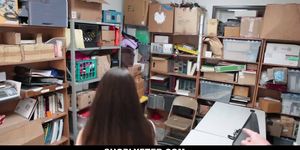 Shoplyfter - Hot Teen Gets Punished For Stealing