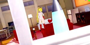Sailor Moon FIRST TIME (3D Hentai)