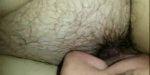Eating and fingering her pussy