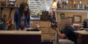 Kitty Catherine Pussy Finger And Handjob In Pawn Shop