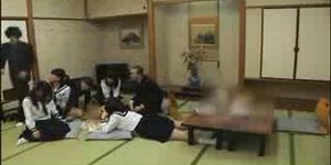 japanese students group sex