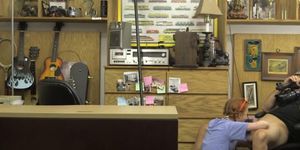 Redheaded Beauty Dolly Little Sucking Dick In Pawn Shop
